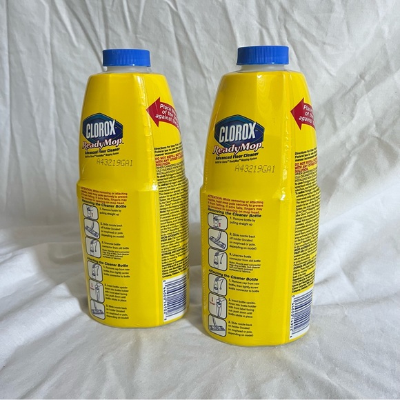Clorox Ready Mop Advanced Floor Cleaner ReadyMop Refill 24 Fl Oz Set Of 2 - Picture 2 of 6
